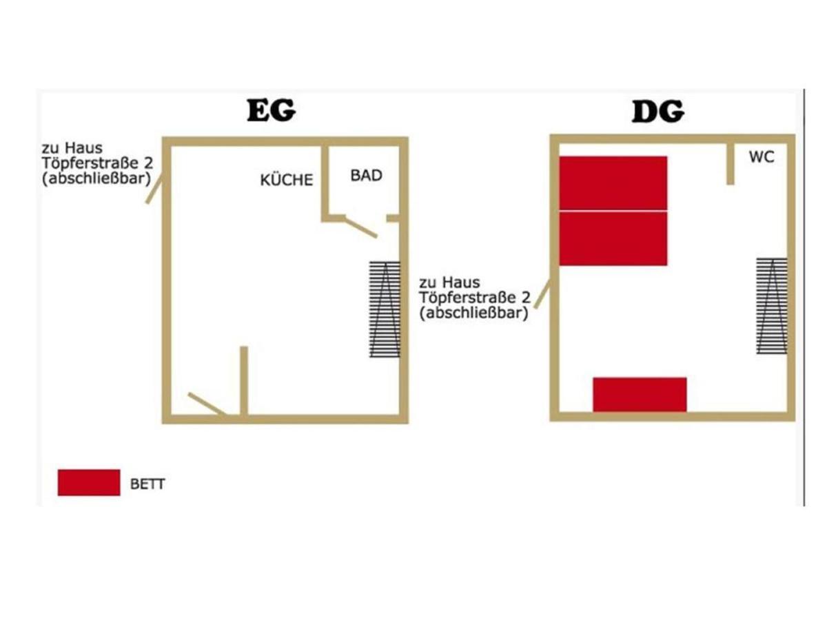 Toepferhof 1 Apartman Tangermünde Kültér fotó